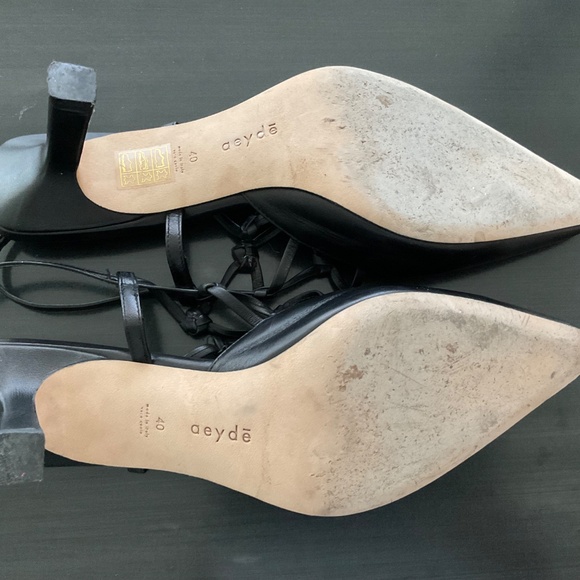 Ayede  Slingback Leather Pumps - Picture 3 of 3